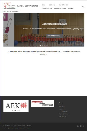 Webseite KUTU Uetendorf
